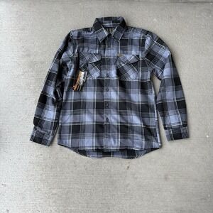 Dixxon Flannel Co Adamantium Wolverine Marvel Plaid Shirt Mens Small NWT